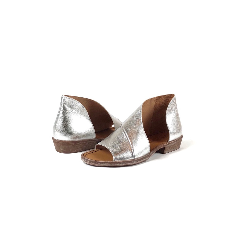 free people • silver mont blanc sandal size 36